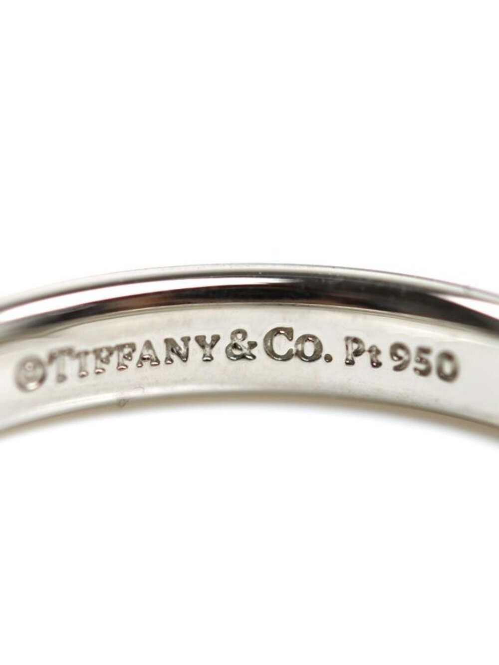 Tiffany & Co Platinum Forever Wedding Ring - Picture 6 of 10